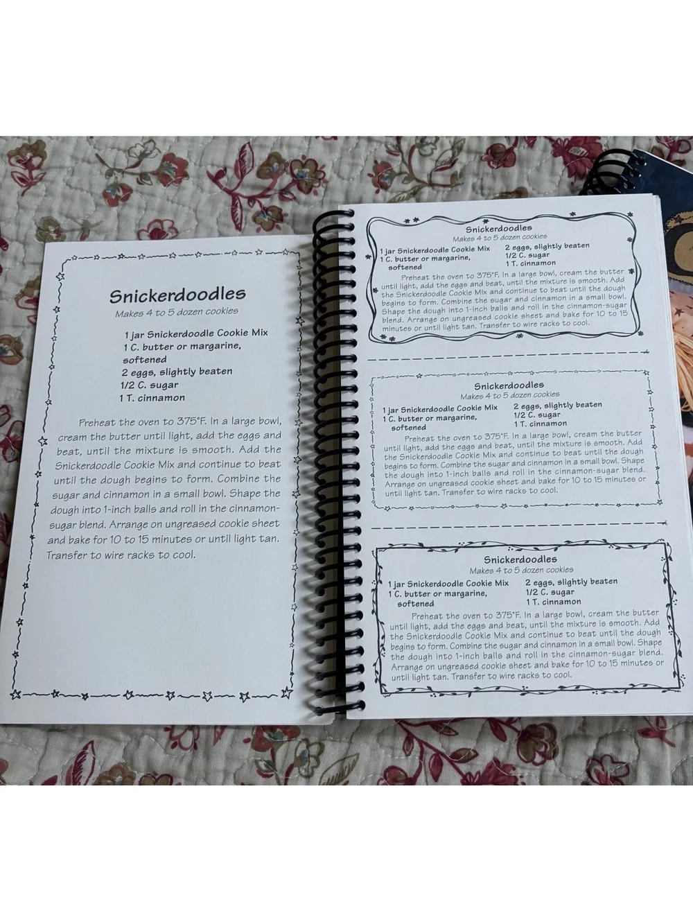 Gifts in a Jar Recipe Books Set - Cookies, Bars & Brownies, Muffins & Breads